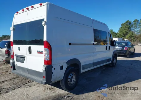 2014 Ram Promaster 2500 High Roof from USA, damaged, VIN 3C6TRVDG5EE122155